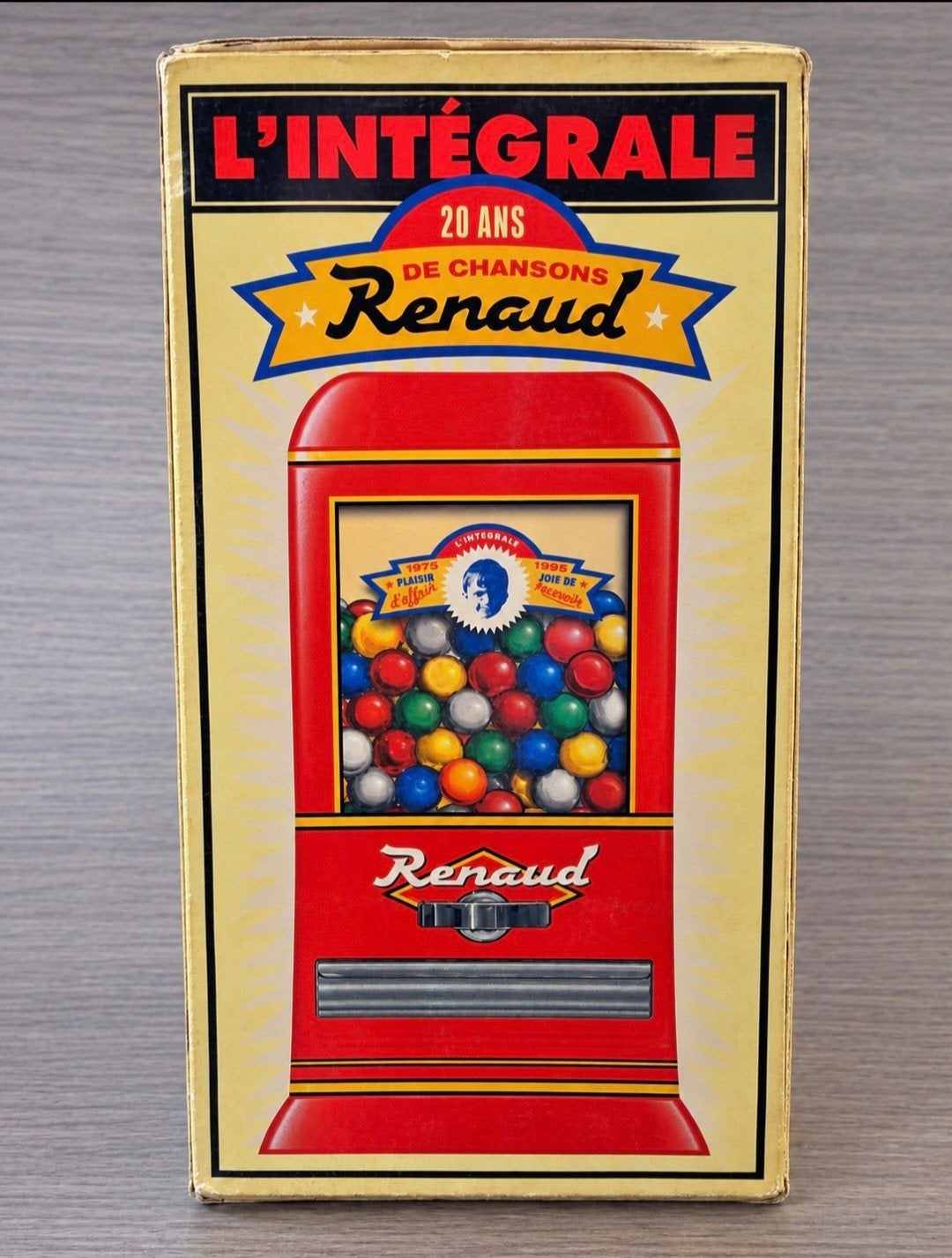 Renaud intégral boîte à bonbon 1995, Enlèvement