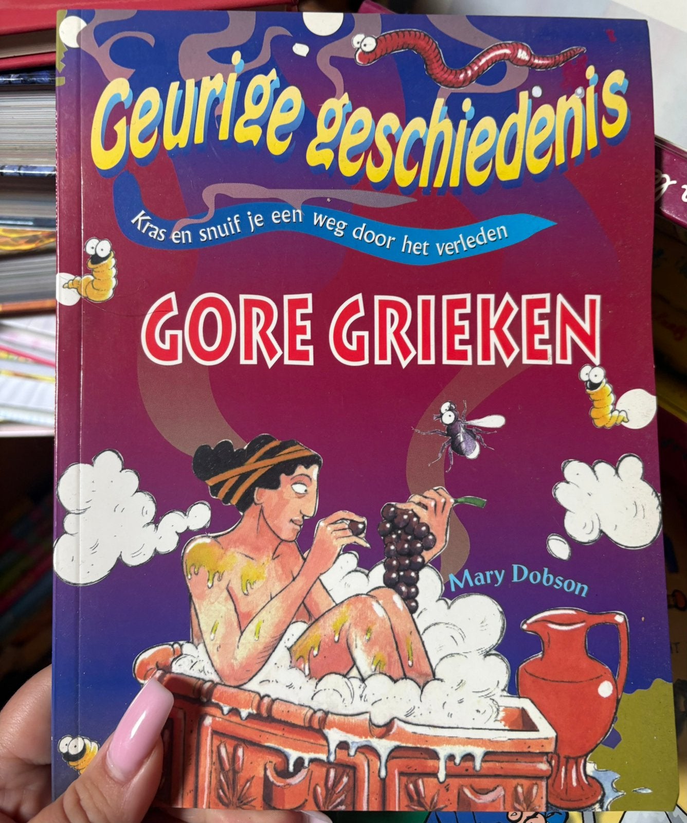 Boek: Geurige geschiedenis – Gore Grieken, Boeken, Ophalen of Verzenden, Nieuw