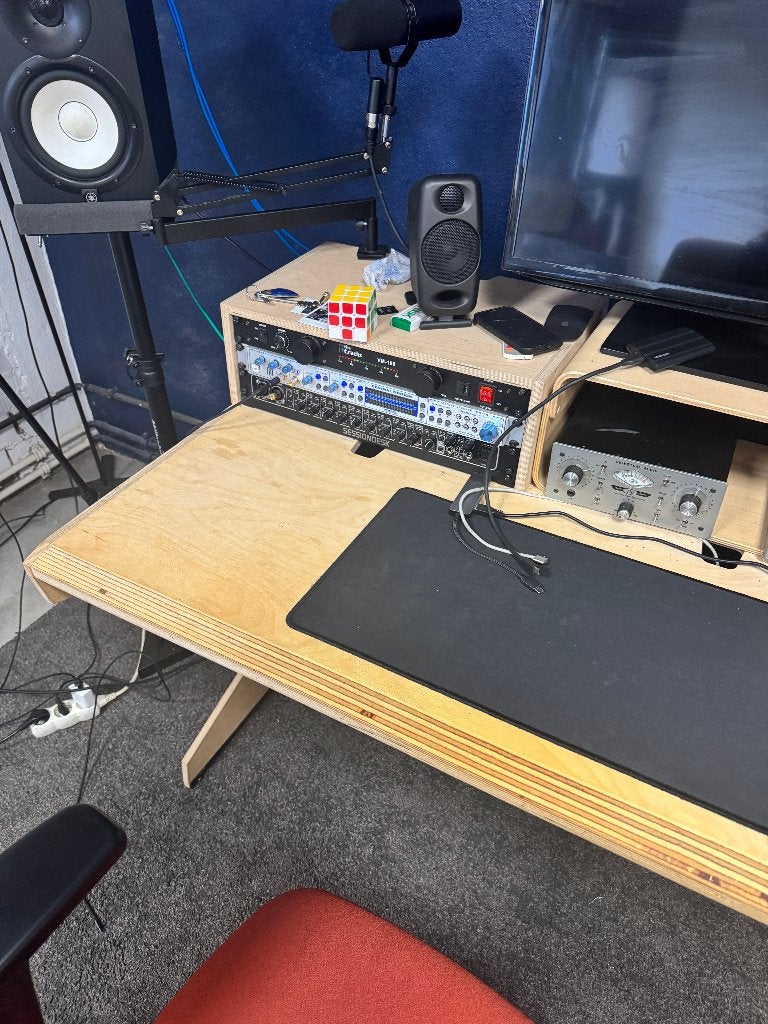 Sessiondesk Home Big 2.0 + rekken + Key Big — Studio Desk, Muziek en Instrumenten, Ophalen, Gebruikt