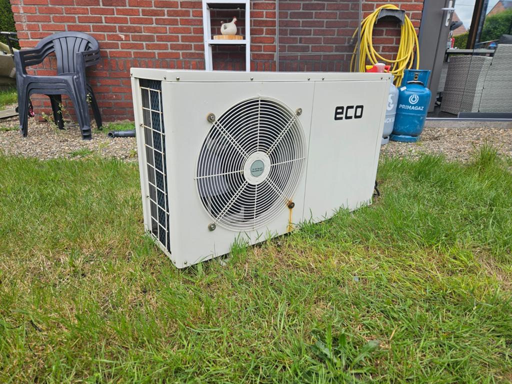 Zwembad warmtepomp eco 12 12kw, Tuin en Terras, Ophalen