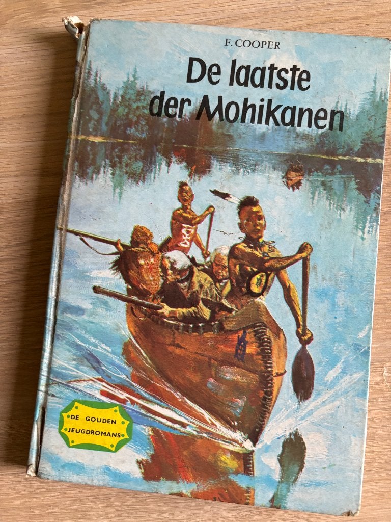 boek De Laatste der Mohikanen, België, F. Cooper, Ophalen, Gelezen