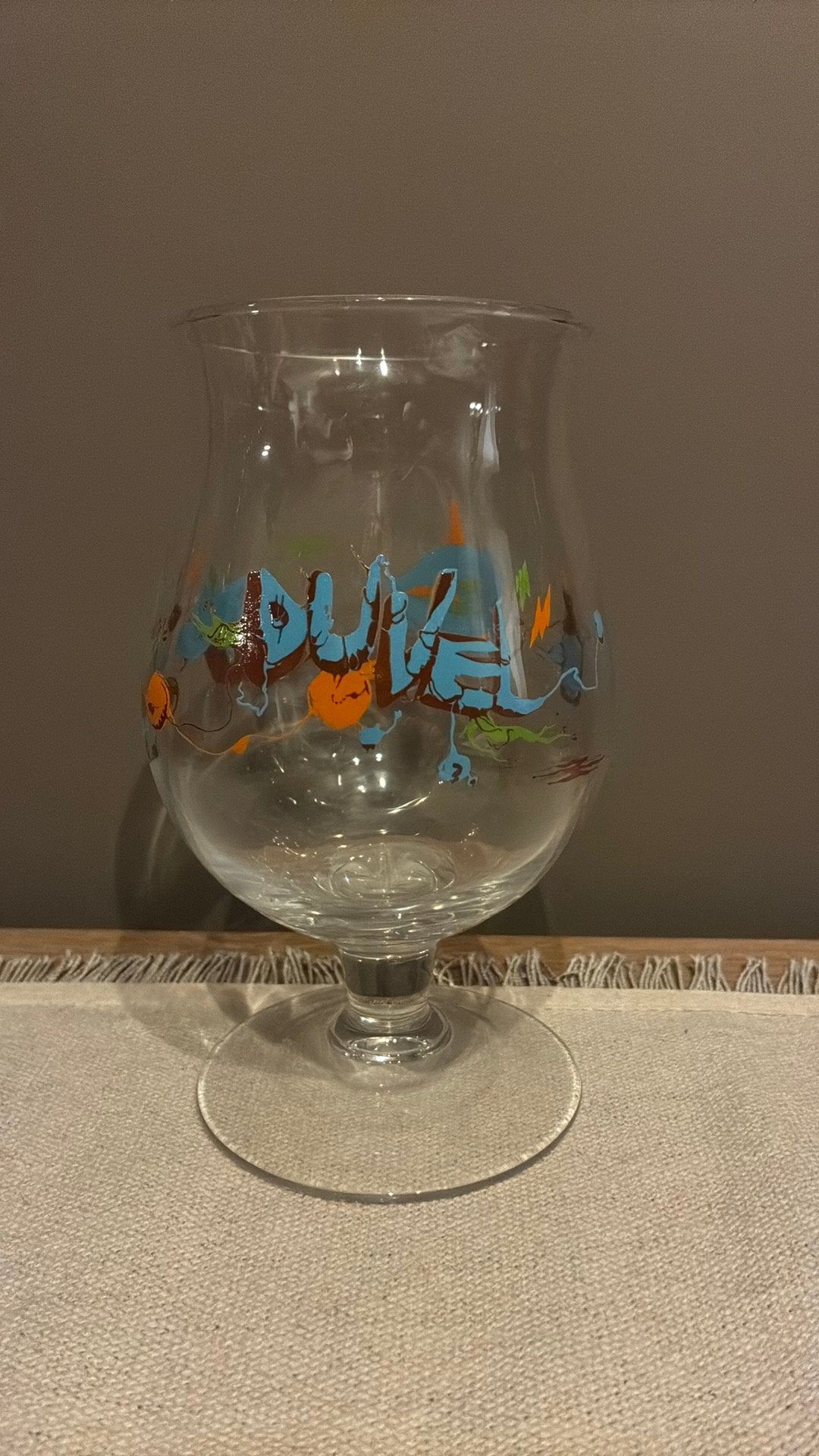 Verre Duvel, Collections, Enlèvement ou Envoi, Comme neuf, Verre ou Verres, Duvel