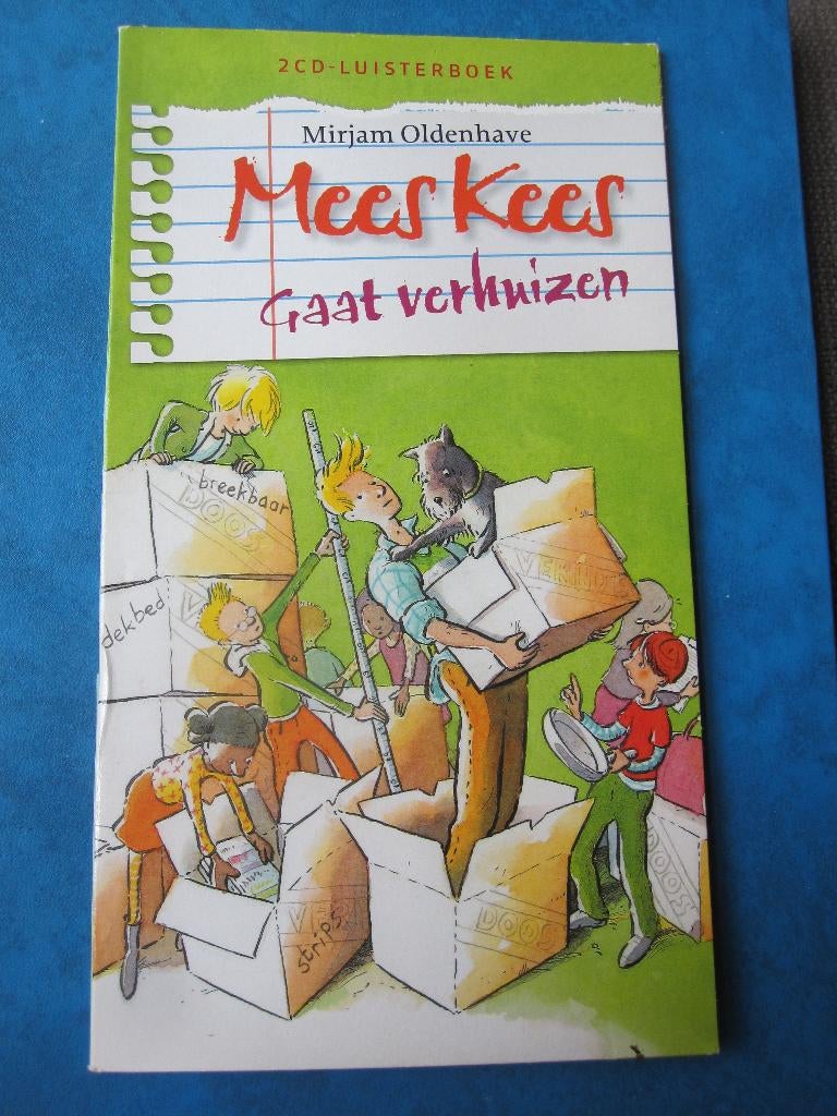 Mees Kees gaat verhuizen (2 disc) luisterboek, Boeken, Ophalen of Verzenden, Mirjam Oldenhave, Cd, Kind