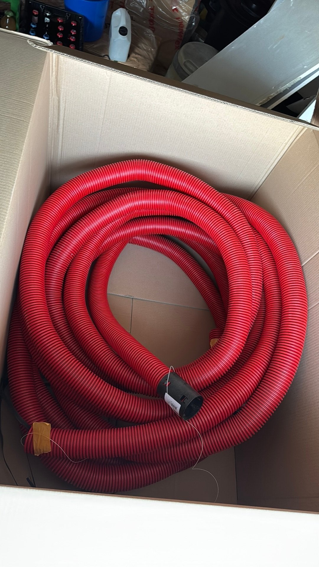 Wachtbuis rood 75mm, Doe-het-zelf en Bouw, Buizen en Afvoer, Ophalen, Zo goed als nieuw