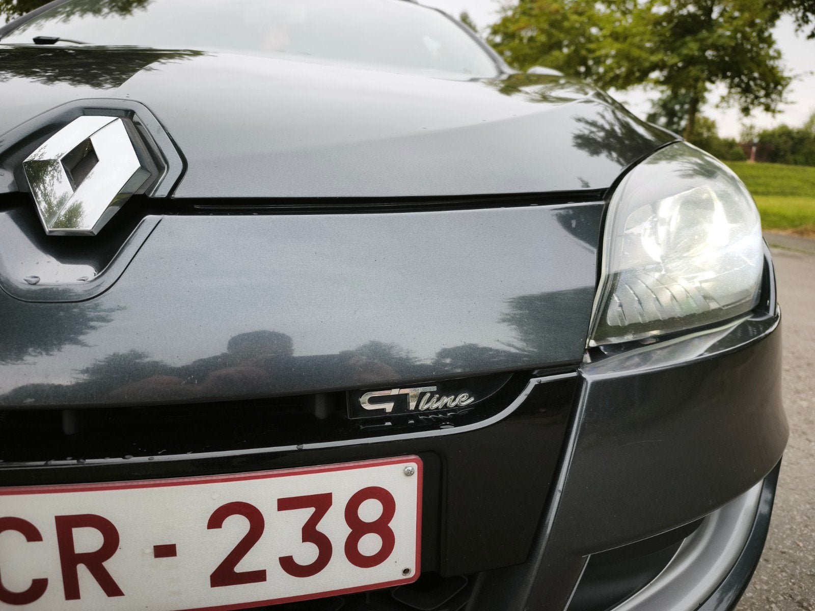 Renault Megane GT line, Euro 5, Adaptive Cruise Control, Zwart, Leder en Stof
