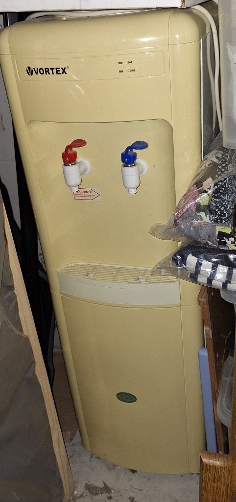 distributeur d'eau froide et chaude + 2 ballons d'eau vices, Beige, Autres marques, Autres types, Enlèvement