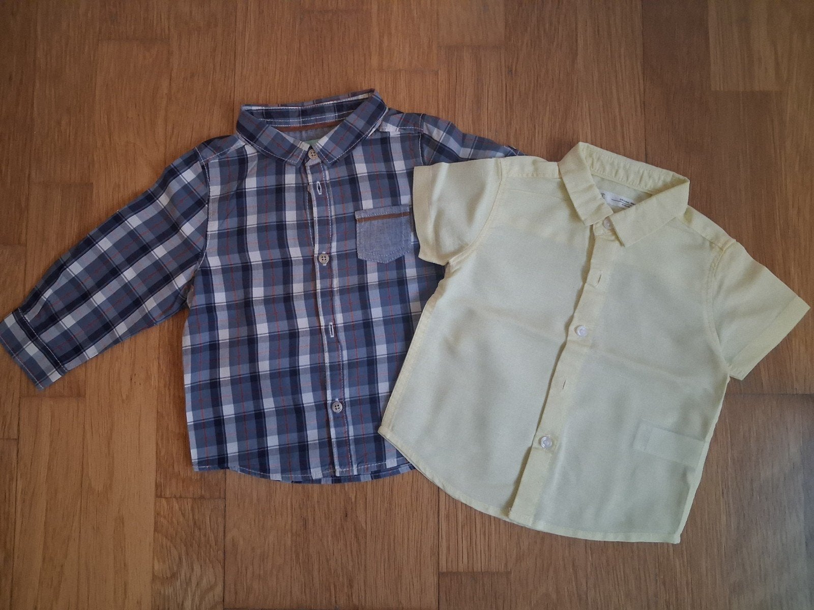 2 hemdjes maat 74, Kinderen en Baby's, Ophalen