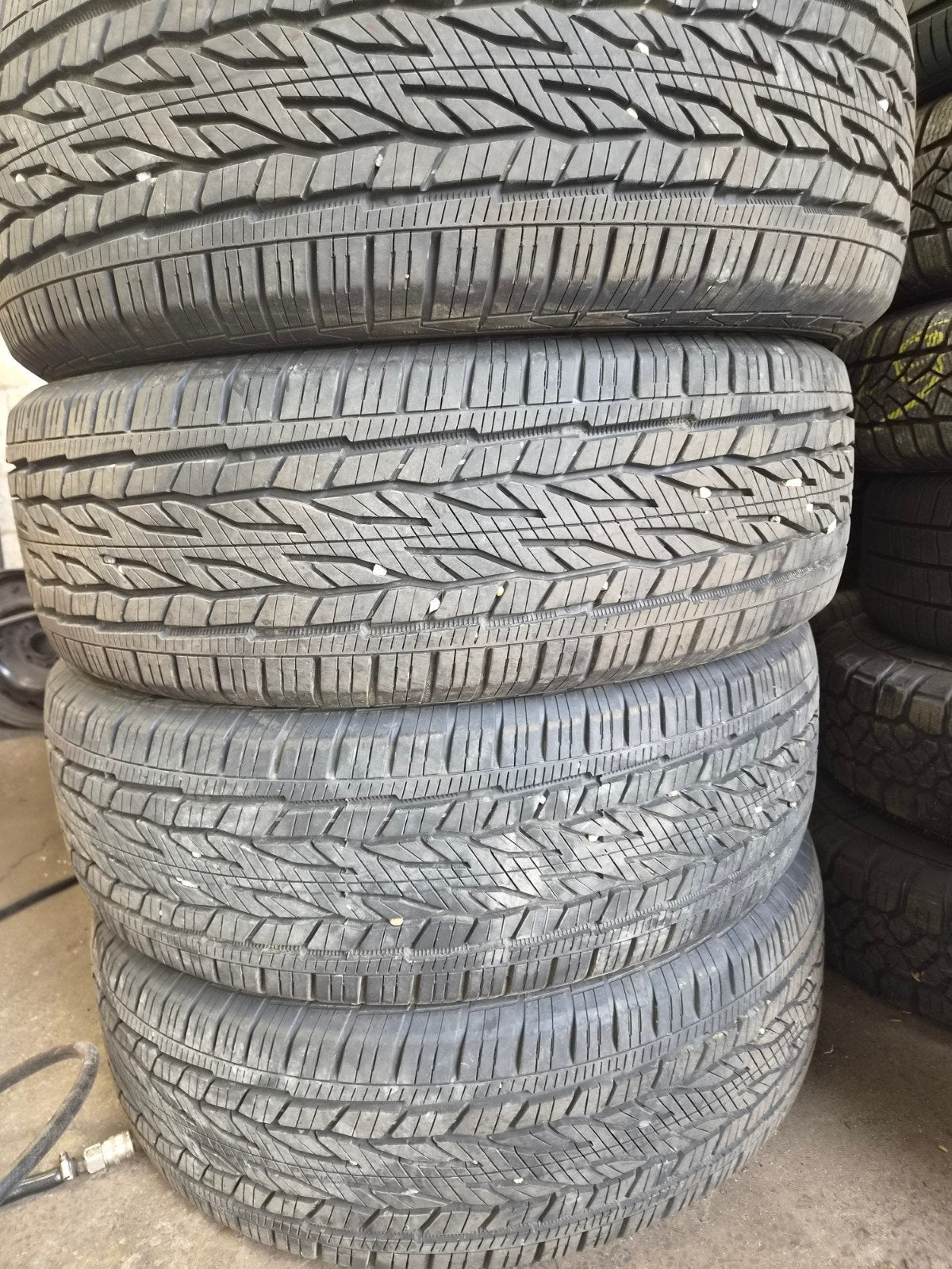255/65r18, Enlèvement