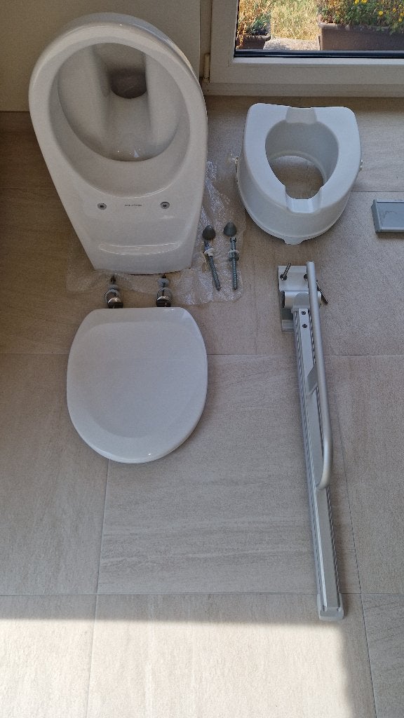 Mindervalide WC set (nieuw), Enlèvement, Neuf, Toilettes