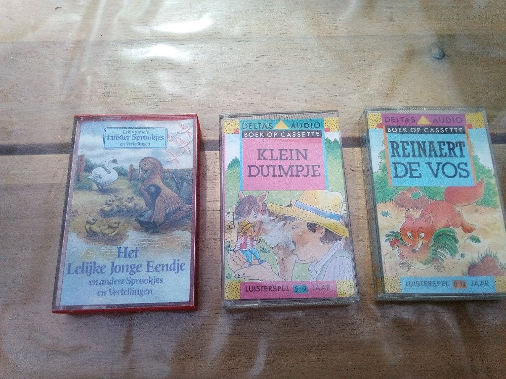 Gratis drie sprookjes op cassette, Cd's en Dvd's, Ophalen