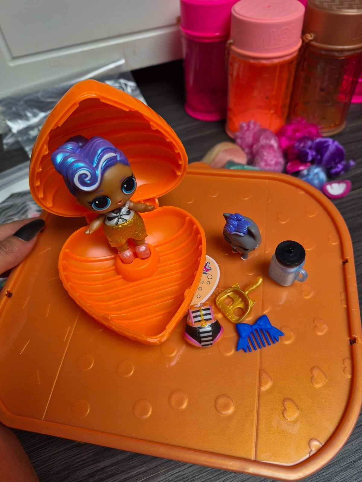 L.O.L. Surprise! Bubbly Surprise Oranje – Captain B.B. & Kit, Kinderen en Baby's, Ophalen