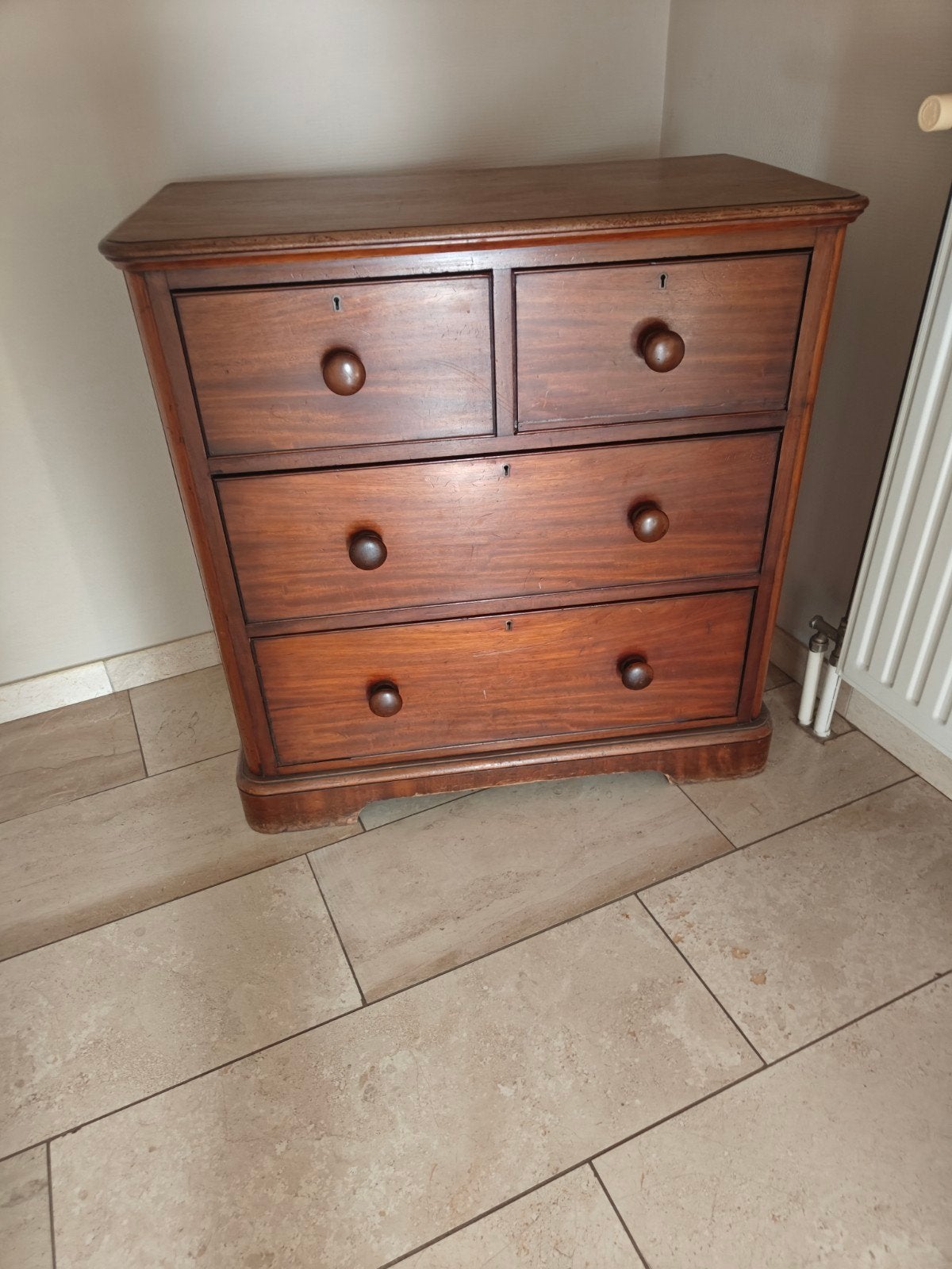 Antieke Engelse commode kast uit Victoriaanse tijd, Huis en Inrichting, Kasten | Ladekasten, Ophalen