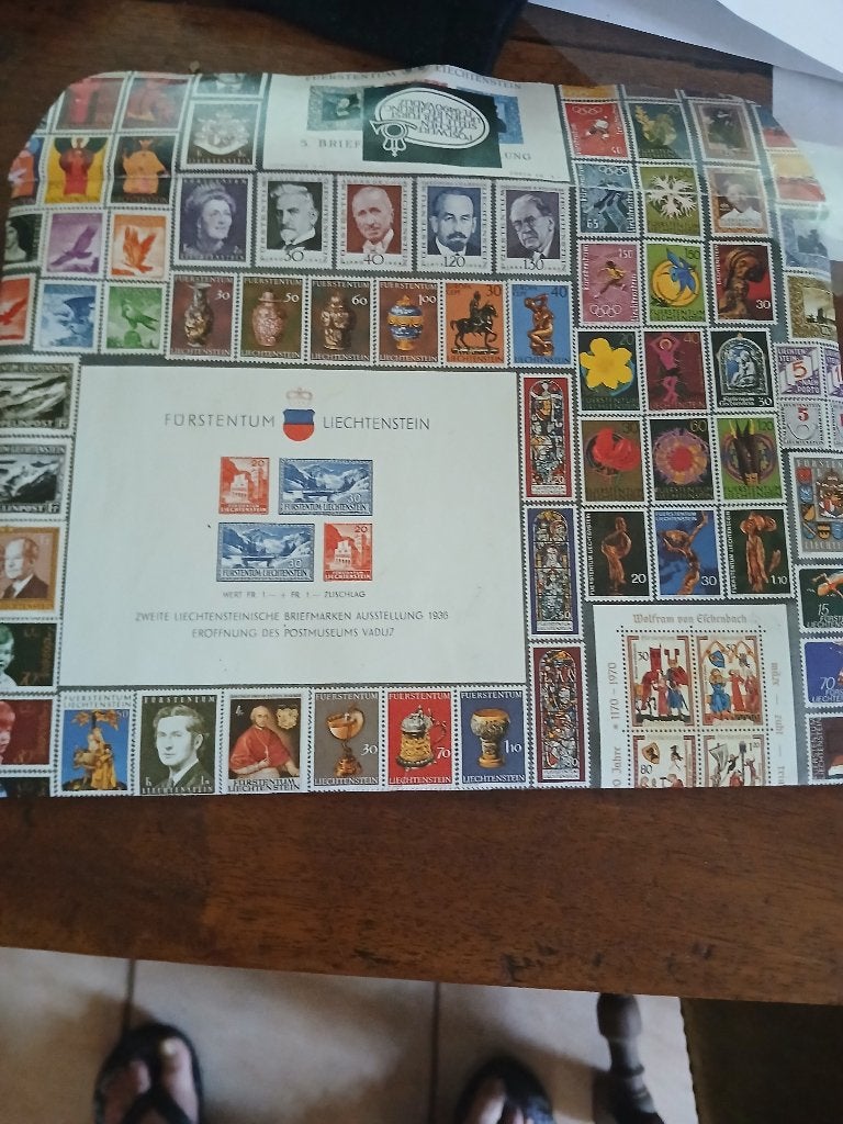 Lichtenstein-postzegel,, Ophalen of Verzenden, Nieuw