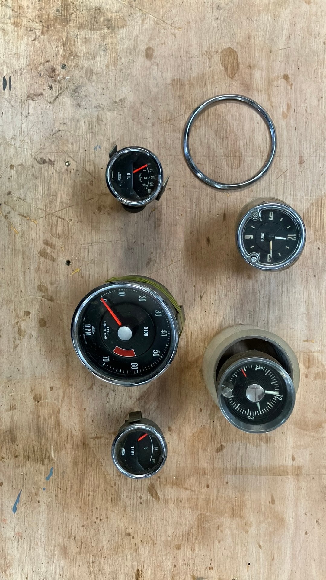Compteur et jauges ancêtres, Autos : Pièces & Accessoires, Enlèvement ou Envoi, Utilisé