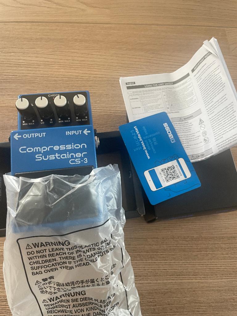 Compression sustainer CS-3 boss, Muziek en Instrumenten, Ophalen, Nieuw