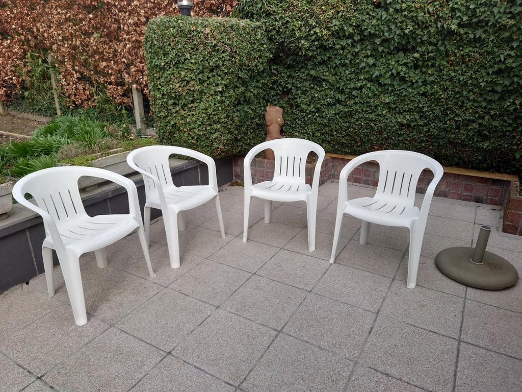 Allibert tuinstoelen, Ophalen, Gebruikt