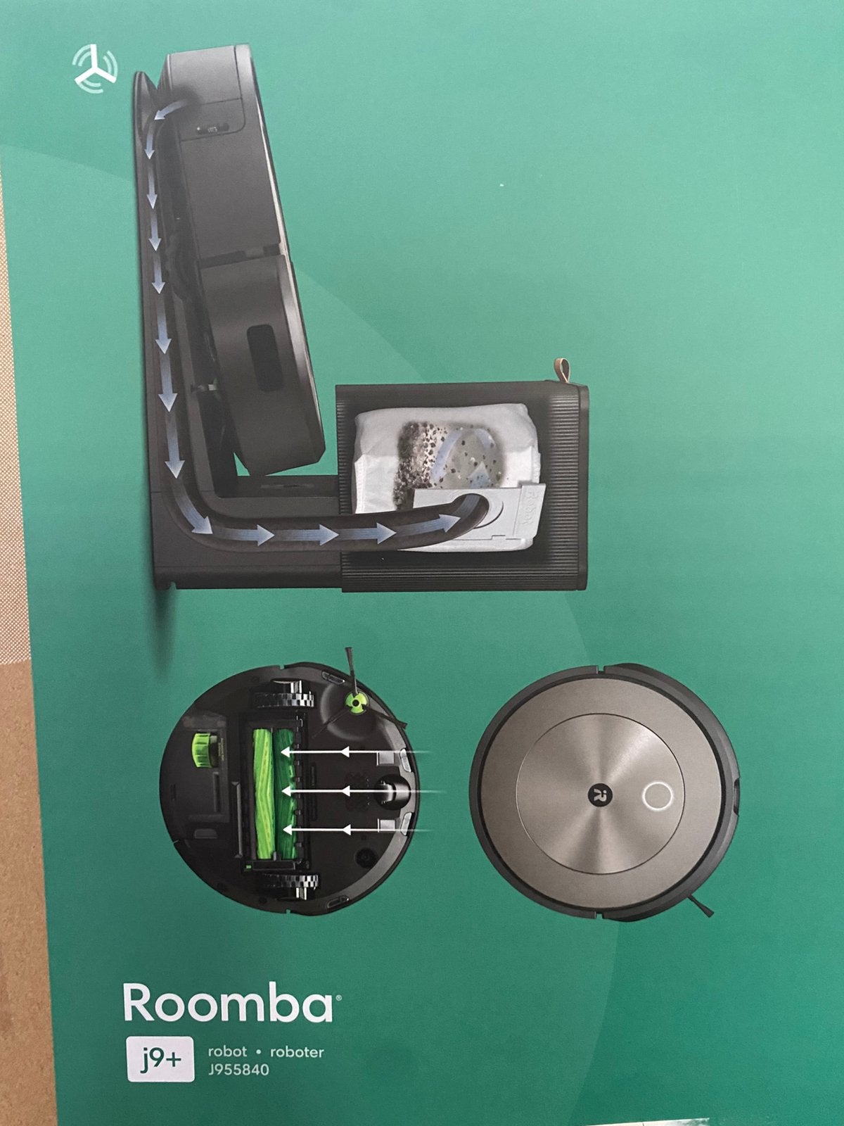 aspirateur et laveur séparé iRobot, Electroménager, IRobot, Sac à poussière, Comme neuf, Enlèvement