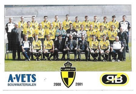 lierse sk -- 27 fotokaarten  2000/01, Verzamelen, Sportartikelen en Voetbal, Ophalen of Verzenden