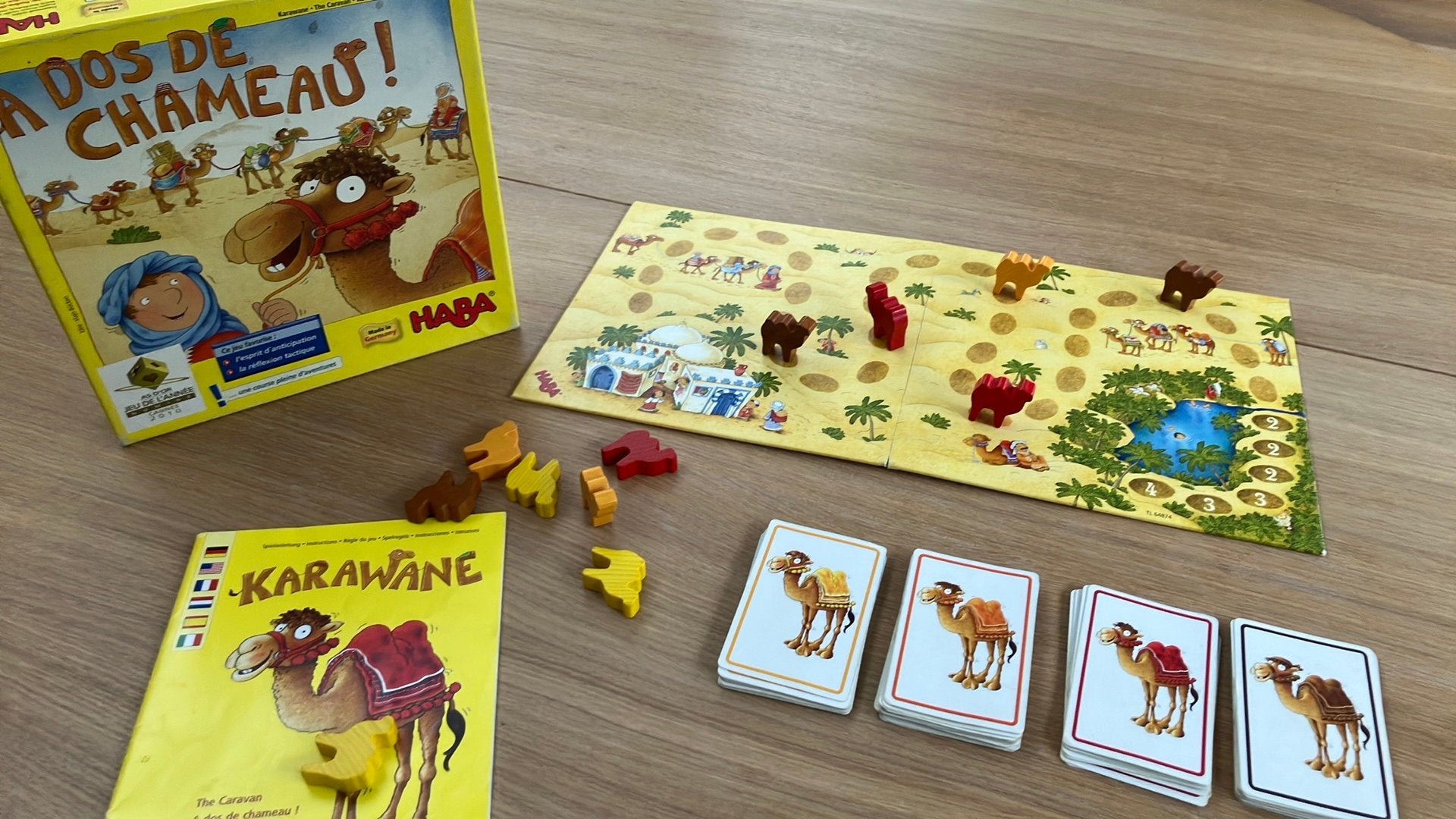A dos de chameau - jeu Haba, Enlèvement ou Envoi, Comme neuf