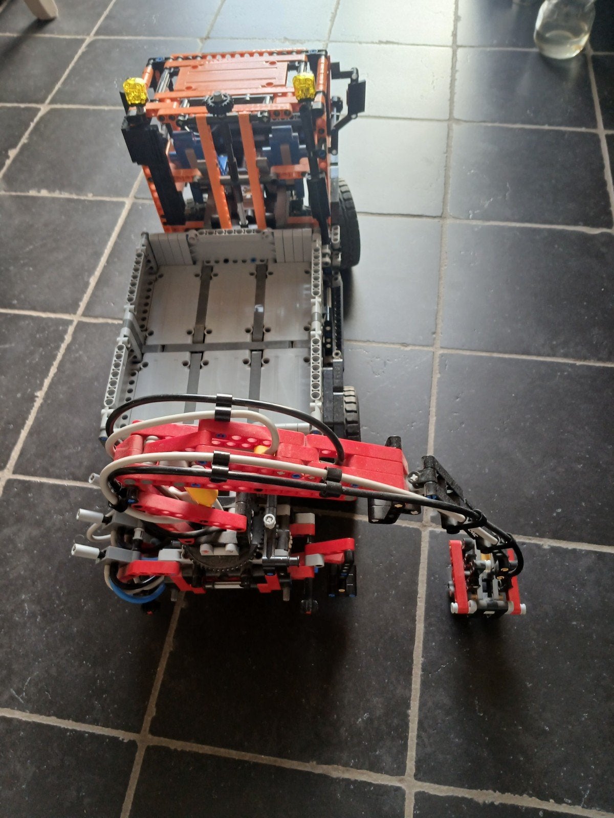 Lego technic unimog, Enlèvement