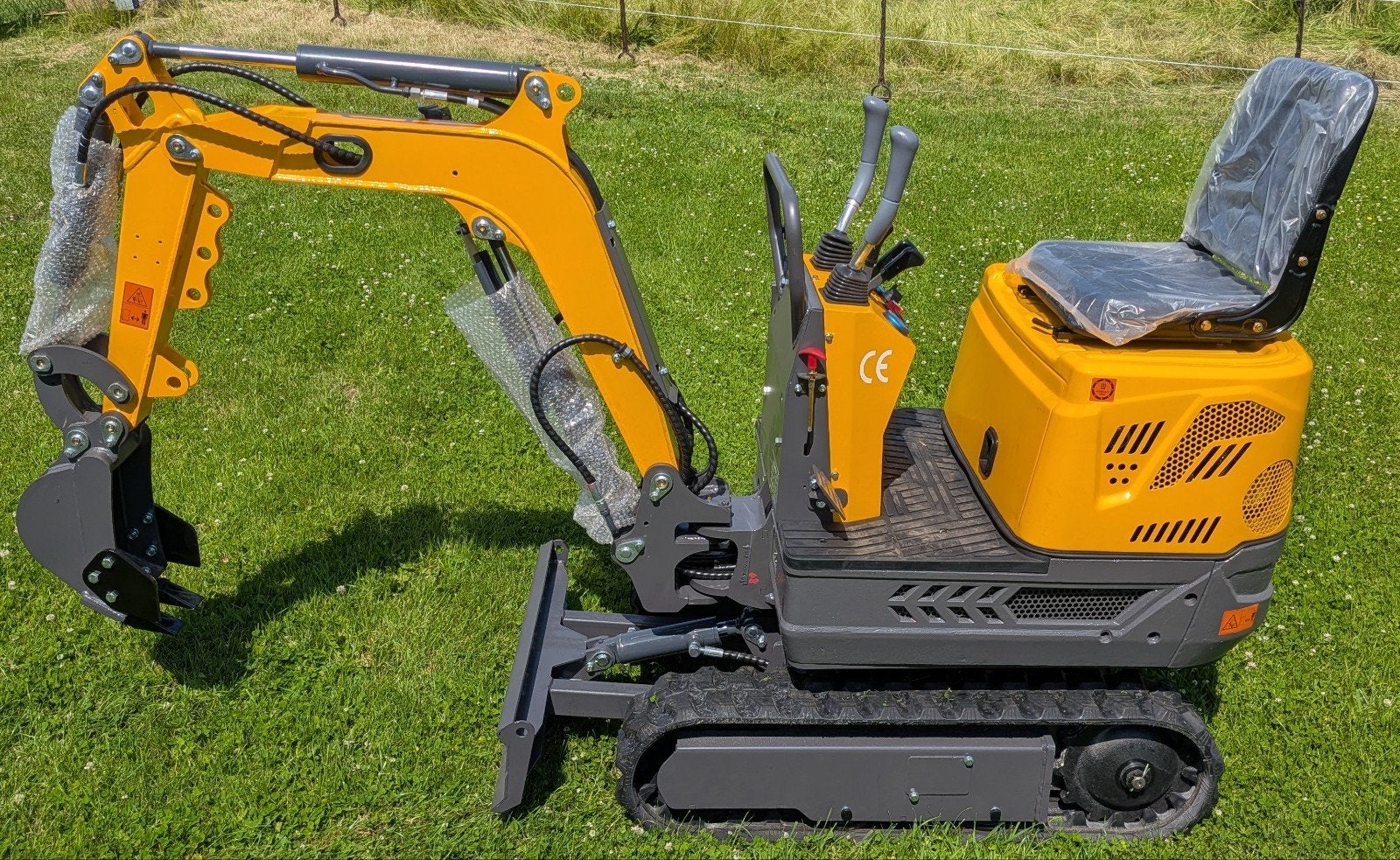 Minigraver, 700kg, zwenkarm, Ophalen, Graafmachine