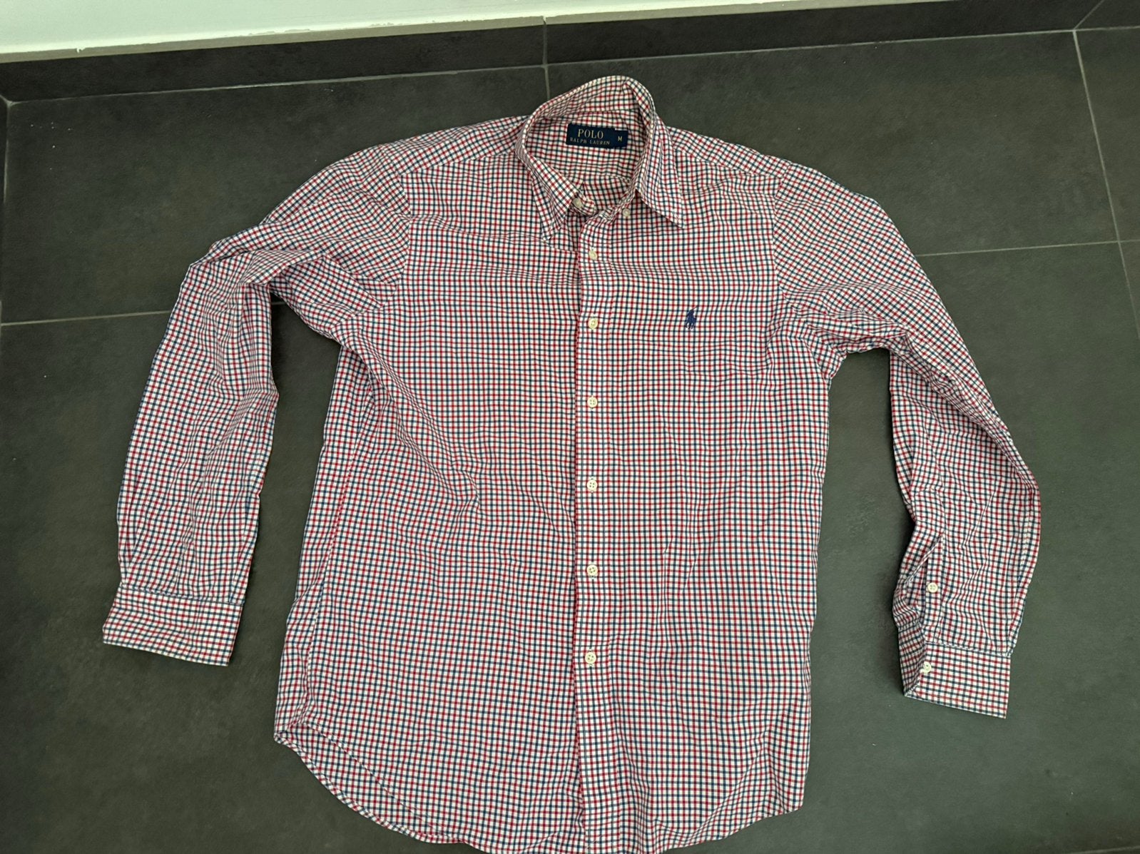 Polo Ralph Lauren hemd (M), Kleding | Heren, Overhemden, Ophalen, Zo goed als nieuw