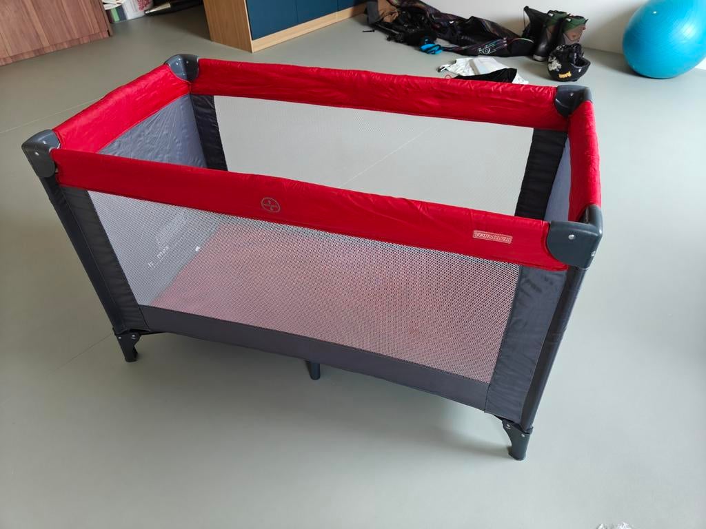 Reisbedje topmark rood/grijs, Ophalen