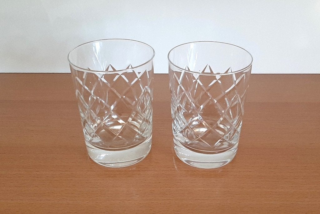Verres en Cristal, Antiquités & Art, Enlèvement ou Envoi