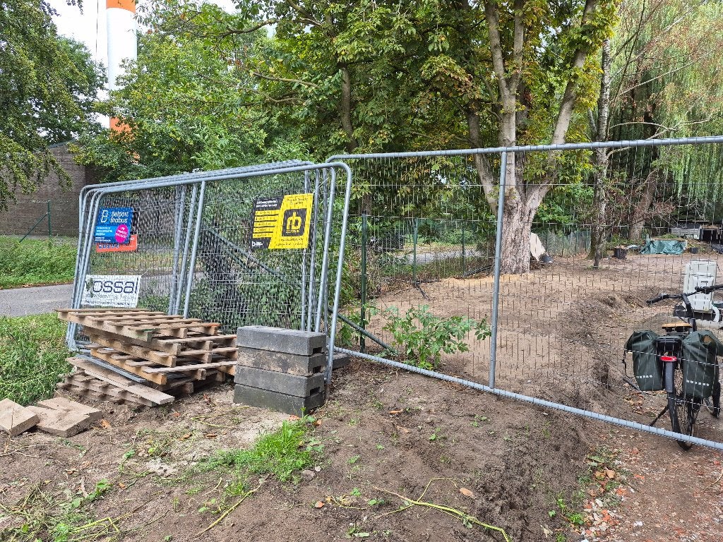 Werfhekken, Bricolage & Construction, Enlèvement, Utilisé