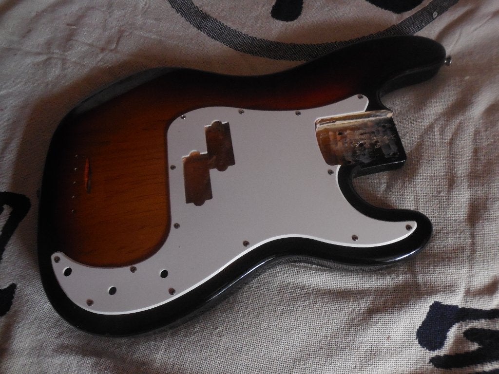Corps type Precision - Burst 3T, Enlèvement ou Envoi, Utilisé, Guitare basse électrique
