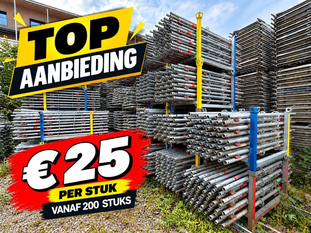 Gebruikte Layher AGS Staanders 2,00 m – €25/stuk vanaf 200, Bricolage & Construction, Enlèvement ou Envoi, Utilisé, Autres types