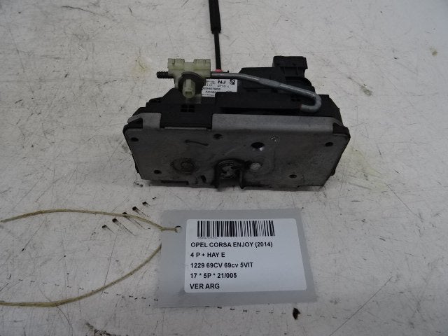 SERRURE DE PORTE ARRIÈRE GAUCHE Opel Corsa E (13431842), Arrière, Opel, Opel Automobile GmbH, Utilisé