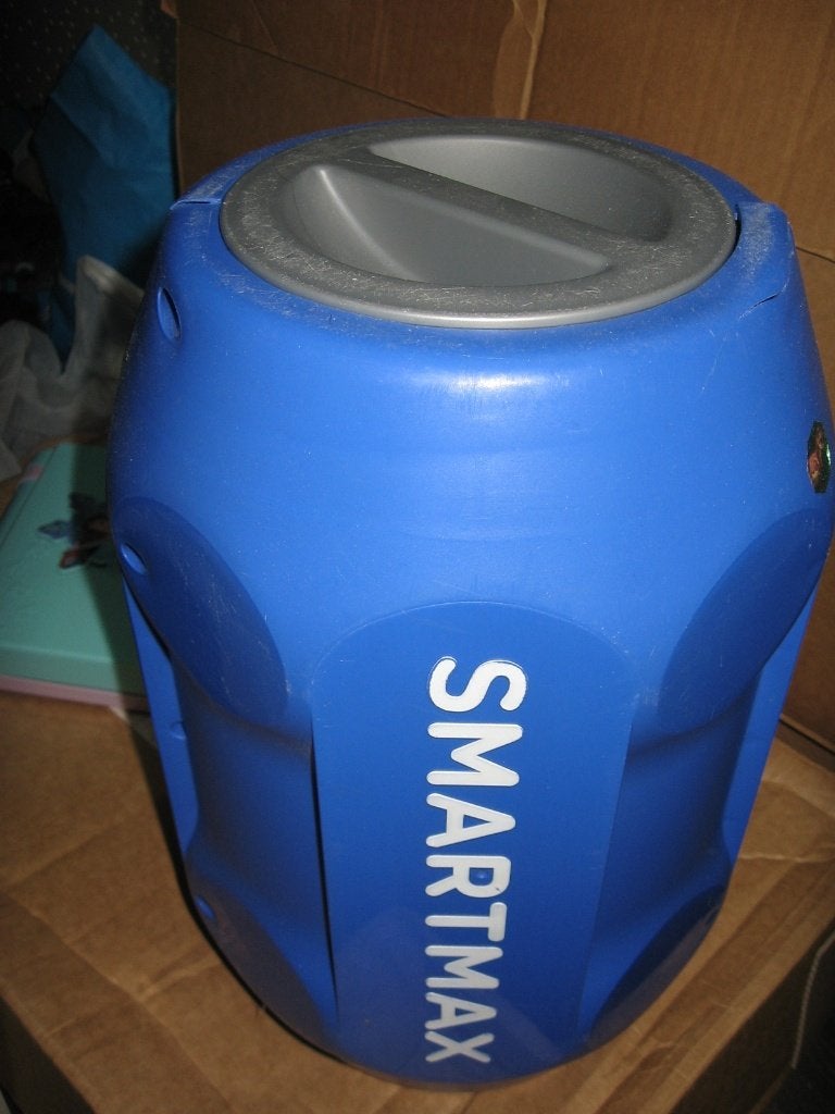Smart Max blauwe ton met magnetisch speelgoed, Kinderen en Baby's, Ophalen, Gebruikt, Bouwen