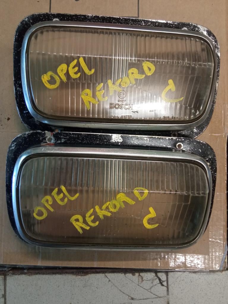 Koplamp lens Opel Rekord C, Ophalen, Opel