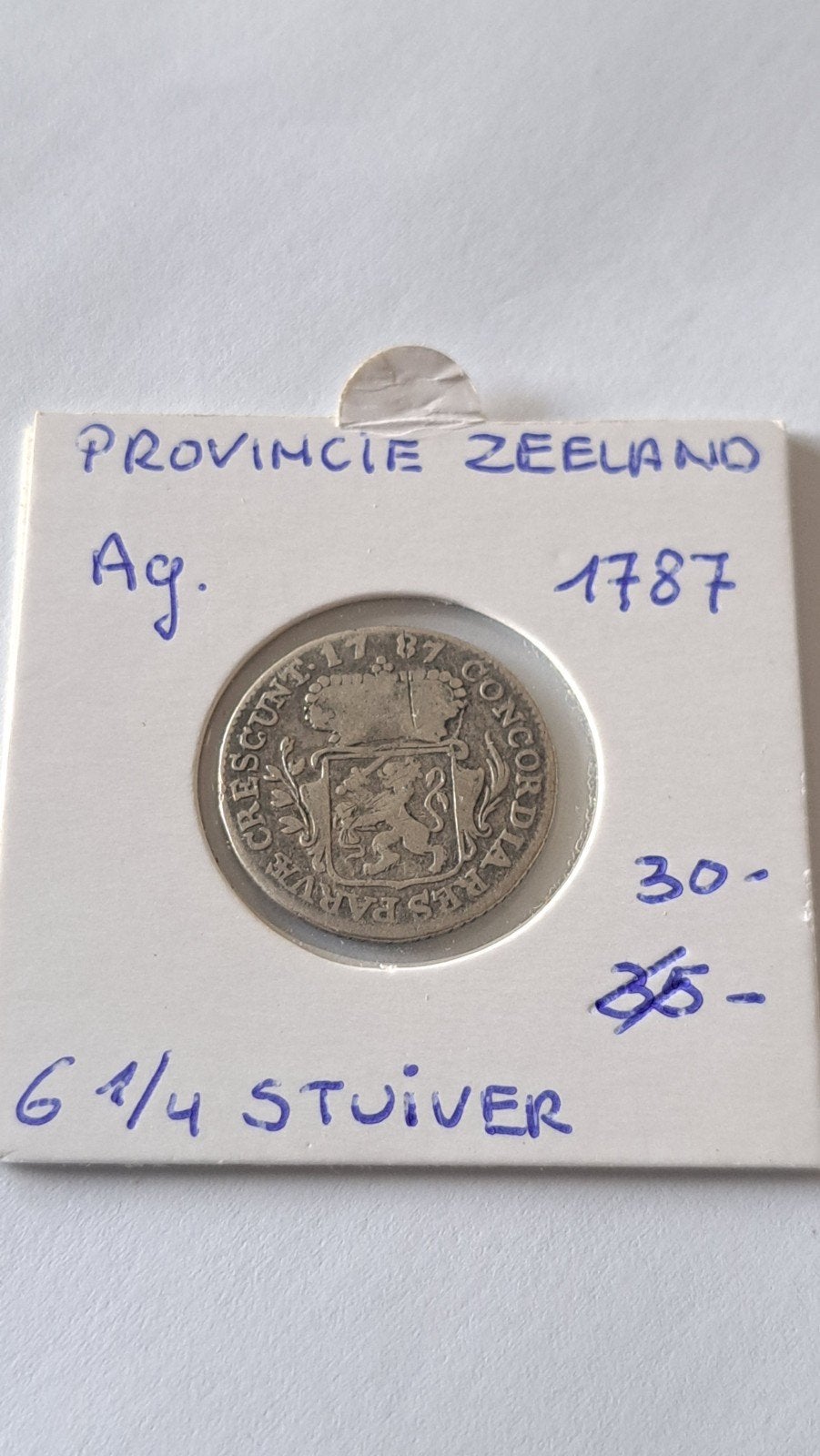 Provence Zélande 1787 AG, Enlèvement ou Envoi
