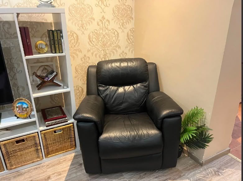 Urgent salon cuir en parfait etat, Enlèvement, Comme neuf, Cuir