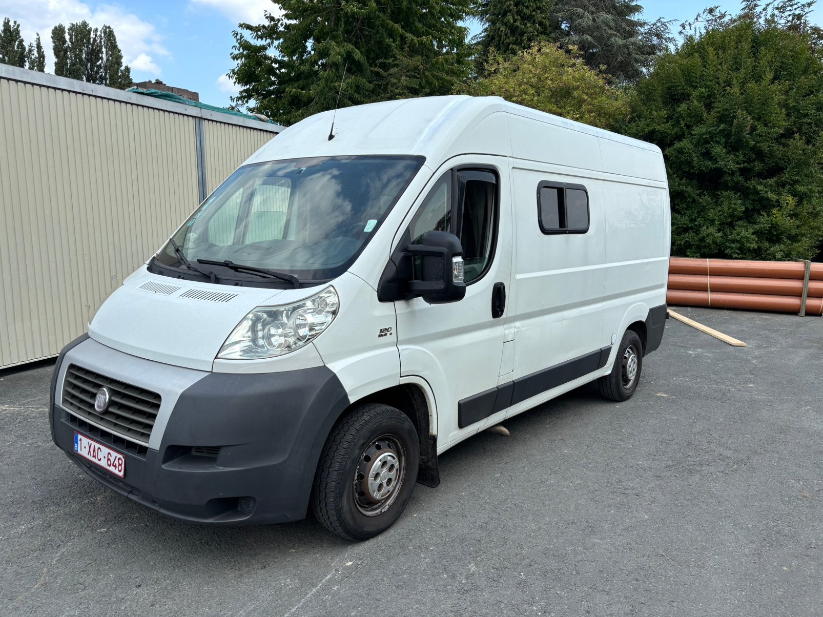 Fiat Ducato 2.3 Van Aménagé & Utilitaire – 95.000 km, Achat, 2 places, Boîte manuelle, 5 portes