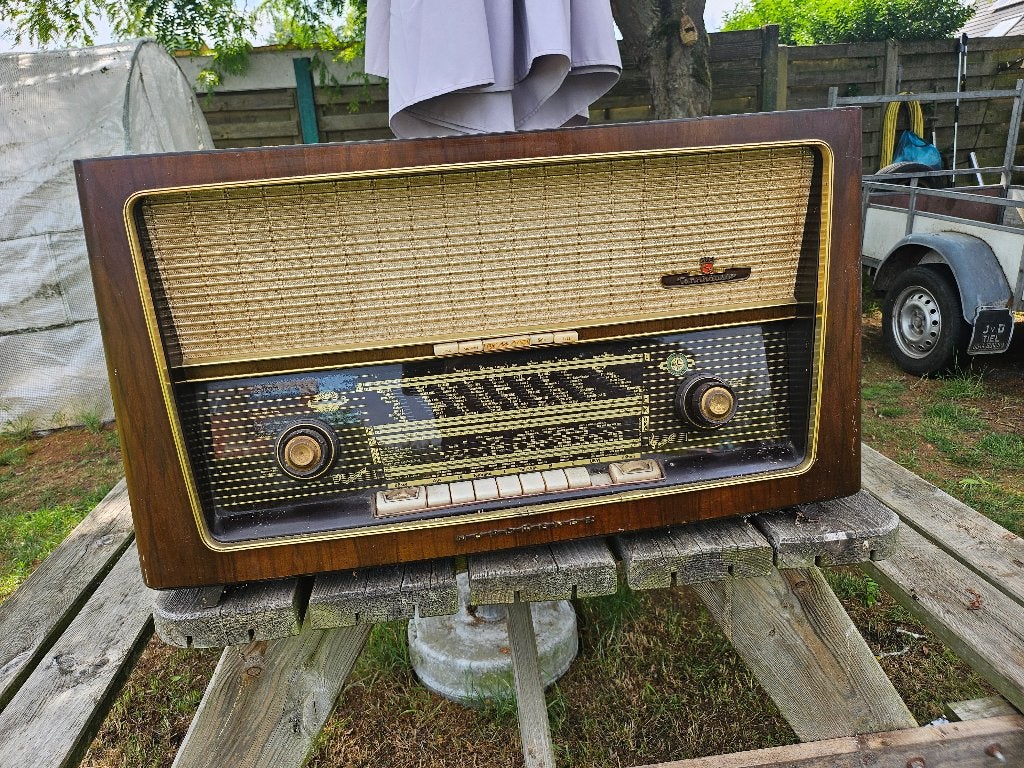 Oude radio, Ophalen, Gebruikt, Radio