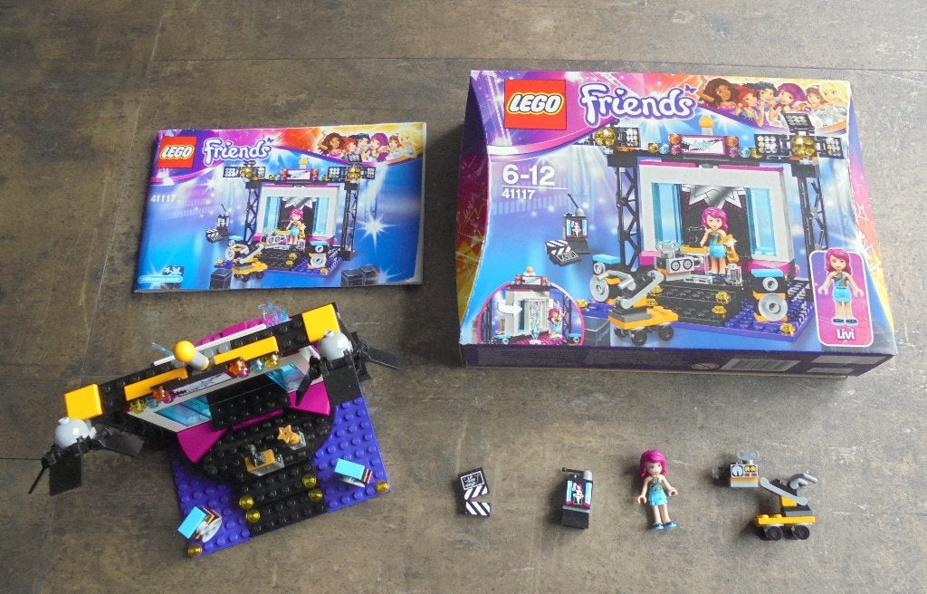Lego Friends Pop Star TV Studio Set (zie foto's), Kinderen en Baby's, Gebruikt, Lego, Friends, Ophalen of Verzenden