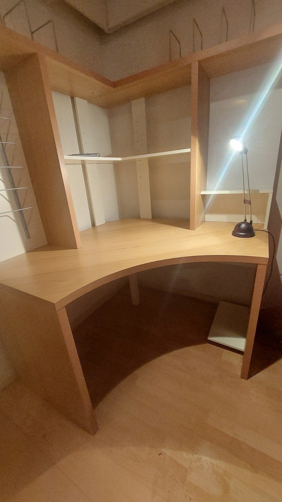 Bureau d'angle Ikea, Comme neuf, IKEA, Blanc, Enlèvement