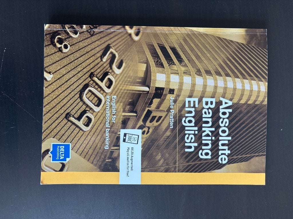 Absolute Banking English, Livres, Livres scolaires, Enlèvement, Neuf, Autres niveaux, Anglais