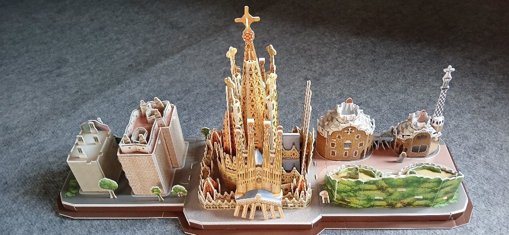 Barcelona 3D puzzels, Ophalen, Zo goed als nieuw, Rubik's of 3D-puzzel