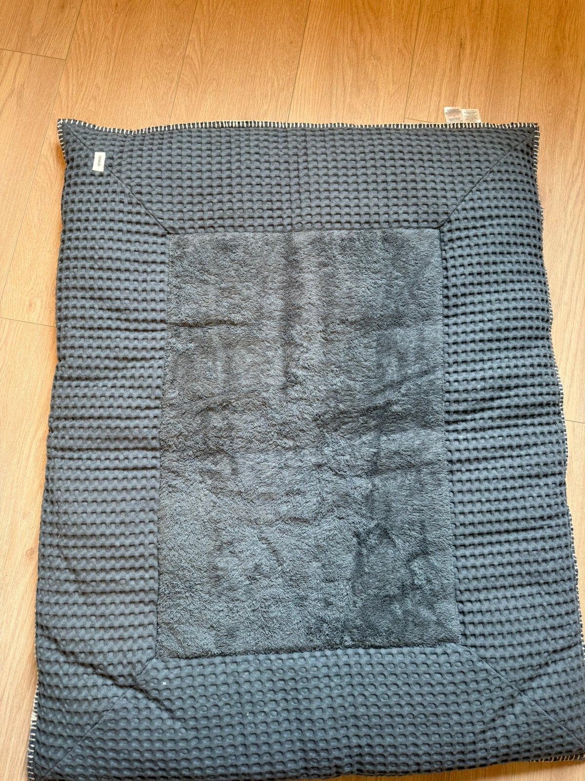 Parklegger 75 x 95 cm Amsterdam Wafel Bluestone/ Natural, Enlèvement, Comme neuf