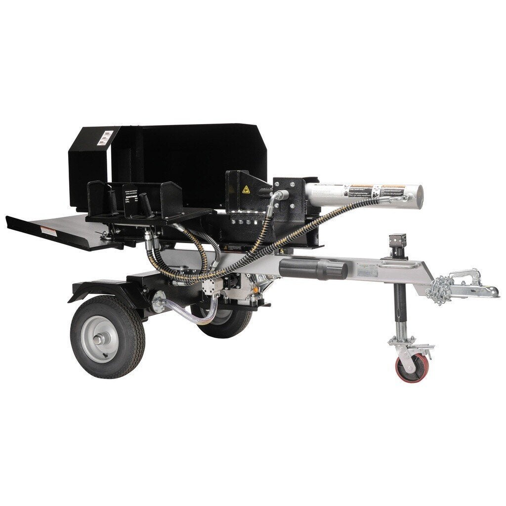 Houtklover 22 ton met benzinemotor horizontaal, Envoi