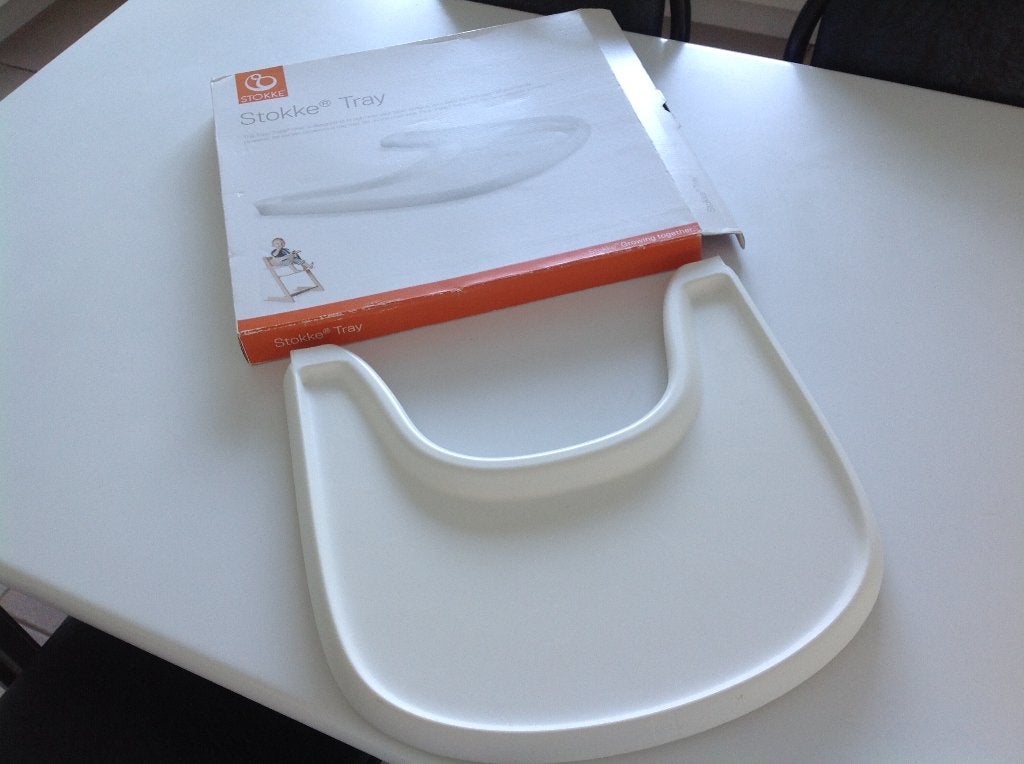 Plateau à dîner Stokke Tray pour Tripp Trapp Stokke, Enfants & Bébés, Enlèvement ou Envoi, Comme neuf