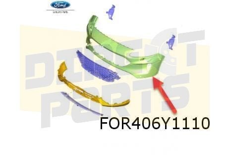 Ford Kuga (3/20-) voorbumper (bij Park Assist) (te spuiten), Neuf, -, Ford, -