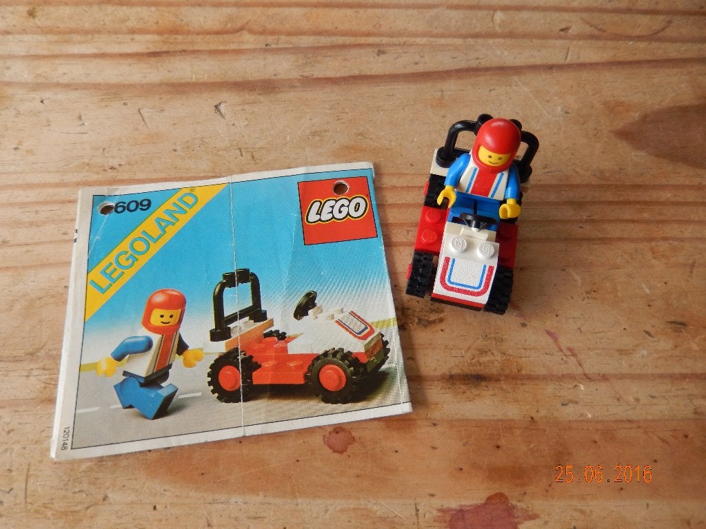 Lego 6609 race auto (mist 2 slangen), Ophalen of Verzenden, Gebruikt, Lego