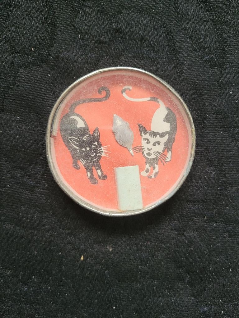 ancien jeu de hasard vintage bistrot chat et souris, Enlèvement ou Envoi, Utilisé