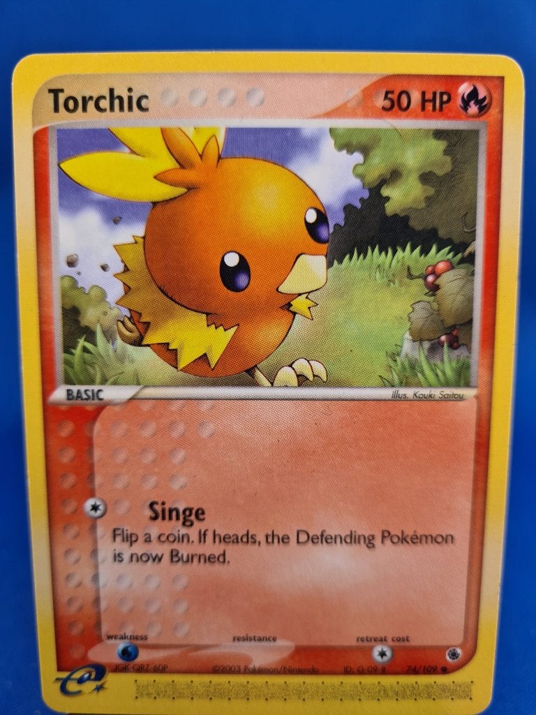 Torchic 74/109 - Ruby &amp; Sapphire, Verzenden, Gebruikt