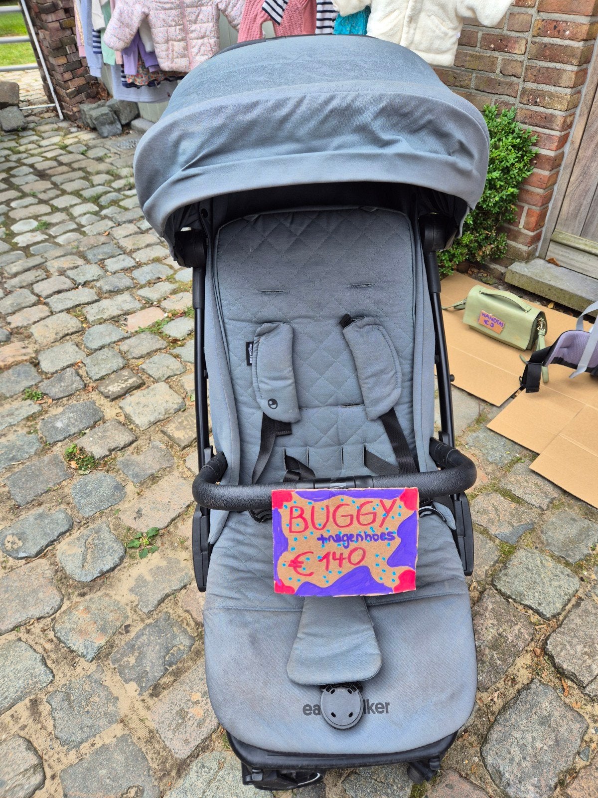 Buggy easywalker, Kinderen en Baby's, Ophalen, Gebruikt, Overige merken, Regenhoes